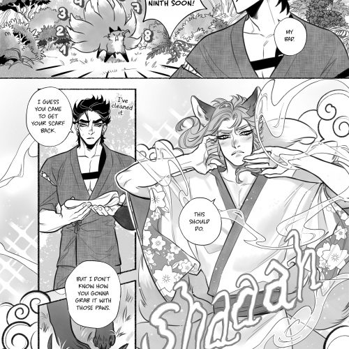 The curse of the black star · A Jotaro x Kakyoin fanbook (Digital download) - Image 4