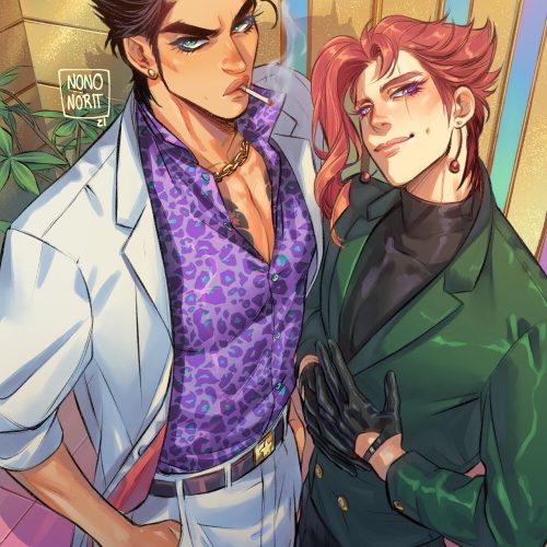 JJBA miniprint - Yakuza!