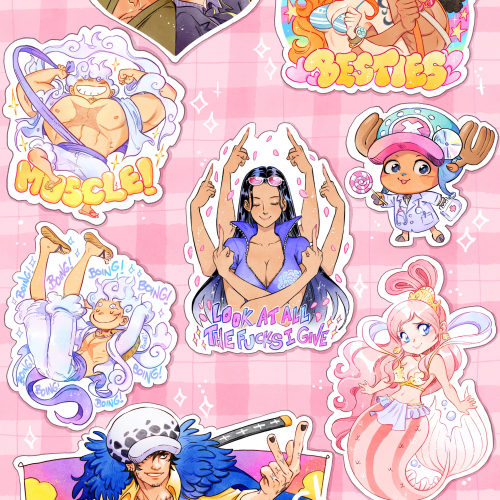 One Piece stickers