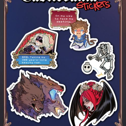 Castlevania stickers