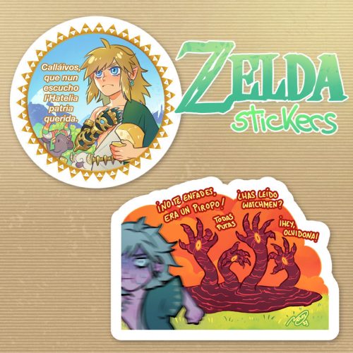 Zelda stickers