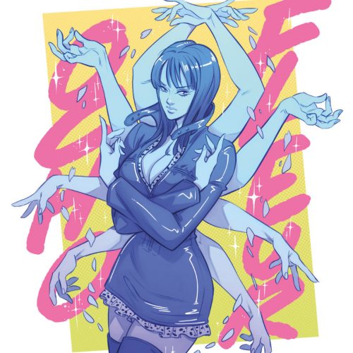 One Piece miniprint - Robin