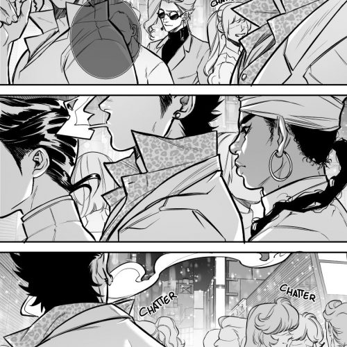 The leaders falls in love - An unofficial Jotaro x Kakyoin fanbook (Digital download) - Image 4