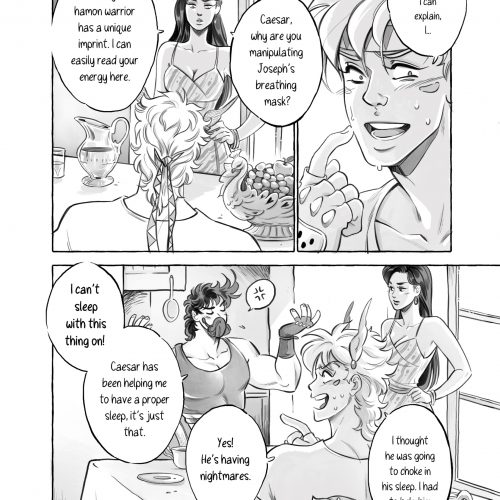 Sparks - JJBA Caesar x Joseph Unofficial fanbook - Image 5