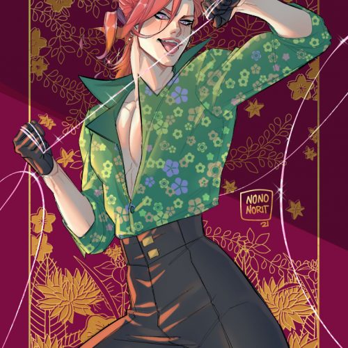 JJBA miniprint - Yakuza! Kakyoin