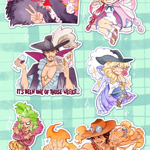 One Piece stickers vol.2