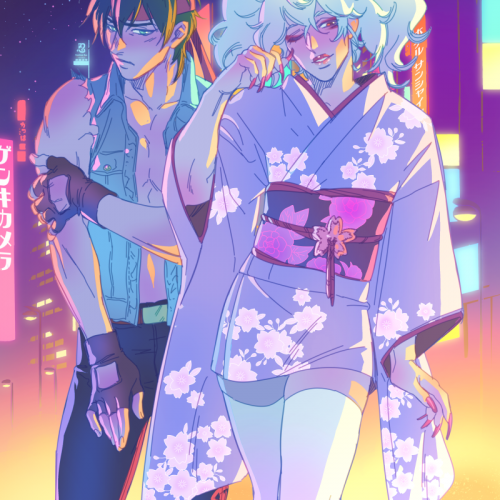 Gintama miniprint - Paako & Tosshi