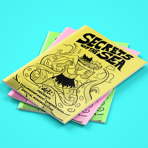 Full Moon Panic! miniminizine - Secrets of the sea