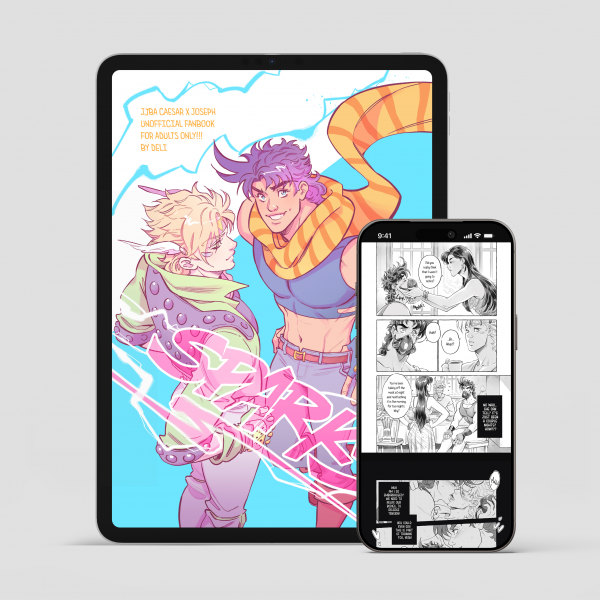 Sparks - JJBA Caesar x Joseph Unofficial fanbook