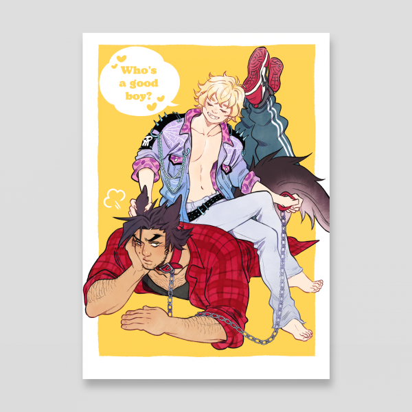 Full Moon Panic! miniprint - Good boy