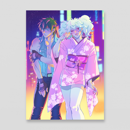 Gintama miniprint - Paako & Tosshi