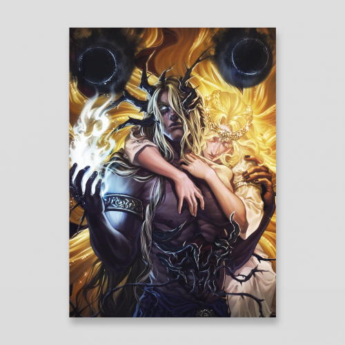 Elden Ring miniprint - Duskborn consort