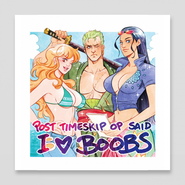 One Piece miniprint - Timeskip growth