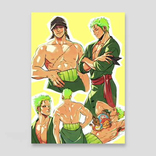 One Piece miniprint - Zoro